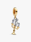 Charm Lumière – Chandelier Doré et Argenté